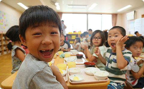 ある日のお昼の様子